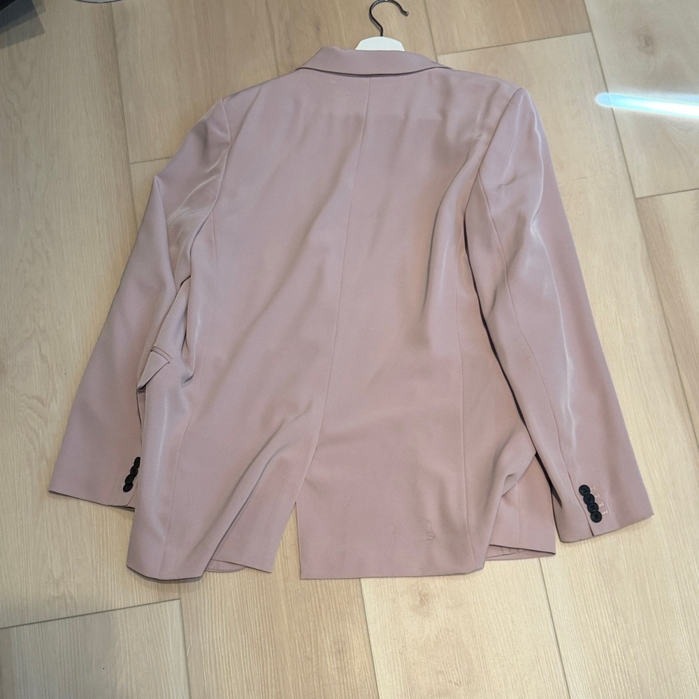 H&M Light Blush Pink Single-Button Blazer - Picture 4 of 5